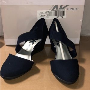 anne klein tara wedge